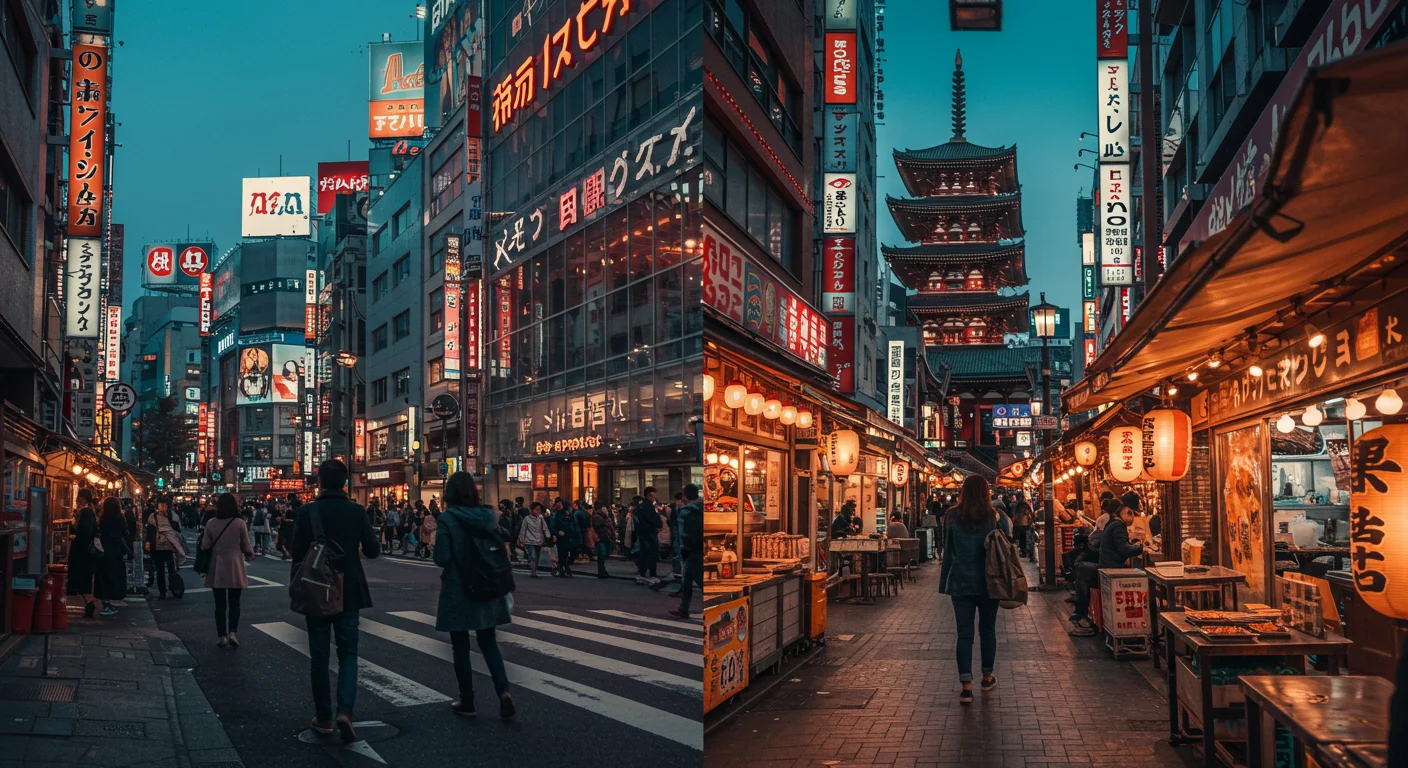 Verkenning van Tokyo’s Buurtjes: Van Shibuya tot Asakusa in 2025