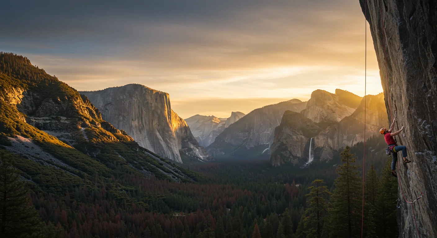 Rotsklimmen in Yosemite: Routes voor alle niveaus van avonturiers